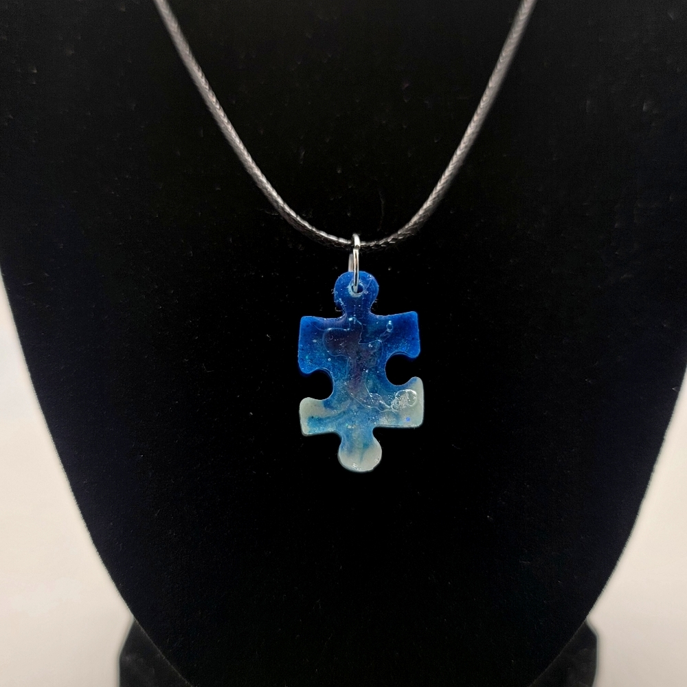 Handmade Puzzle-Piece Necklace 🧩